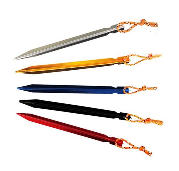 aluminum alloy triangular tents peg trip ground nails camps tool with reflective rop for camping trip
aluminum alloy triangular tents peg trip ground nails camps tool with reflective rop for camping trip