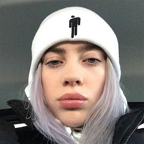 billie eilish hat knitted hats winter keep warm hat hip-hop casual caps boys girls embroidery skullies beanies bonnet christmas gift, Blue;gray
billie eilish hat knitted hats winter keep warm hat hip-hop casual caps boys girls embroidery skullies beanies bonnet christmas gift, Blue;gray