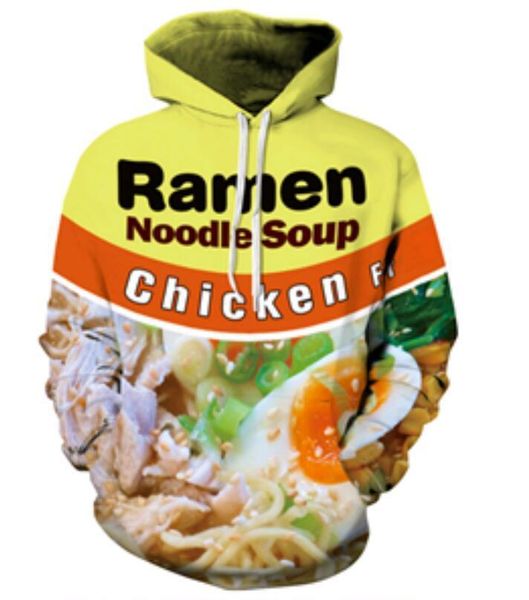 new fashion couples men women hd beef ramen/chicken noodles food 3d print hoodies sweater sweatshirt jacket pullover s-5xl t52, Black
new fashion couples men women hd beef ramen/chicken noodles food 3d print hoodies sweater sweatshirt jacket pullover s-5xl t52, Black