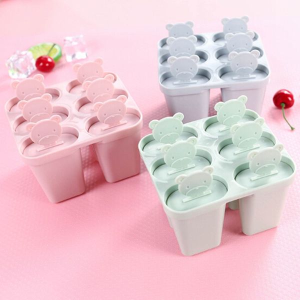 6 cell frozen ice cream mould popsicle maker tray pan kitchen diy mold 
6 cell frozen ice cream mould popsicle maker tray pan kitchen diy mold
