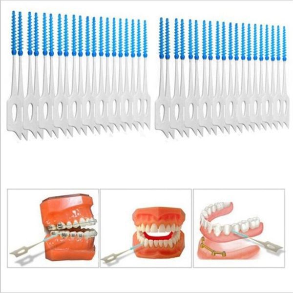 40 transparent boxes interdental brush elastic massage soft rubber toothpick dual use oral care cleaning toothpicks
40 transparent boxes interdental brush elastic massage soft rubber toothpick dual use oral care cleaning toothpicks
