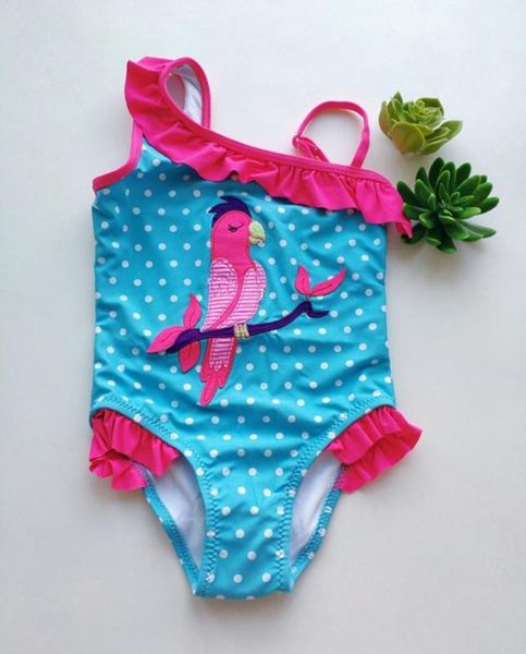 2019 new parrot slanted shoulders flying children's swimwear girls one-piece swimsuit cartoon polka dot bikini--sw101
2019 new parrot slanted shoulders flying children's swimwear girls one-piece swimsuit cartoon polka dot bikini--sw101