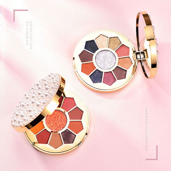 11 color professional glitter eyeshadow palette flower shape waterproof long lasting silky non smudge eye makeup tool
11 color professional glitter eyeshadow palette flower shape waterproof long lasting silky non smudge eye makeup tool