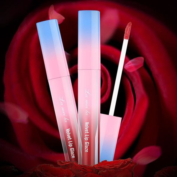 lameila 6 colors liquid matte lipstick long lasting waterproof velvet lip tint gloss lip makeup lip gloss 3.8g 120 pcs/lot dhl
lameila 6 colors liquid matte lipstick long lasting waterproof velvet lip tint gloss lip makeup lip gloss 3.8g 120 pcs/lot dhl
