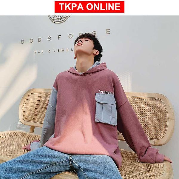 men reflective pocket harajuku sweatshirts 2020 mens autumn oversized streetwear hooded hoodies korean ins hoodies, Black
men reflective pocket harajuku sweatshirts 2020 mens autumn oversized streetwear hooded hoodies korean ins hoodies, Black