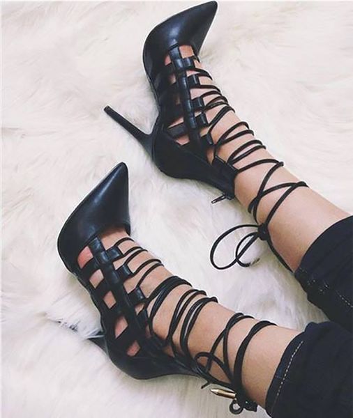 kolnoo women's style high heel pumps crosscriss lace-up pointed toe party office shoes fashion evening dress court shoes m002, Black
kolnoo women's style high heel pumps crosscriss lace-up pointed toe party office shoes fashion evening dress court shoes m002, Black