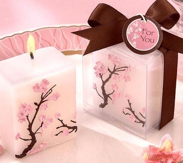 100pcs wedding candles smoke-scented wax cherry blossoms candle wedding present gifts favors party decoration sn409
100pcs wedding candles smoke-scented wax cherry blossoms candle wedding present gifts favors party decoration sn409