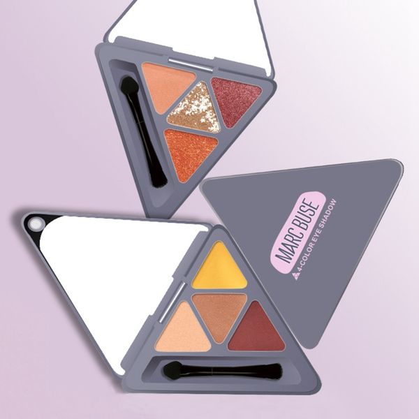 4 colors glitter eyeshadow palette pressed shimmer matte long lasting waterproof non-dizzy dyeing easyto color
4 colors glitter eyeshadow palette pressed shimmer matte long lasting waterproof non-dizzy dyeing easyto color