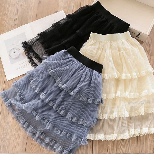 lovely girls kids cake layered lace tulle skirts holiday party candy beige gray black color sweet baby tutu clothing
lovely girls kids cake layered lace tulle skirts holiday party candy beige gray black color sweet baby tutu clothing