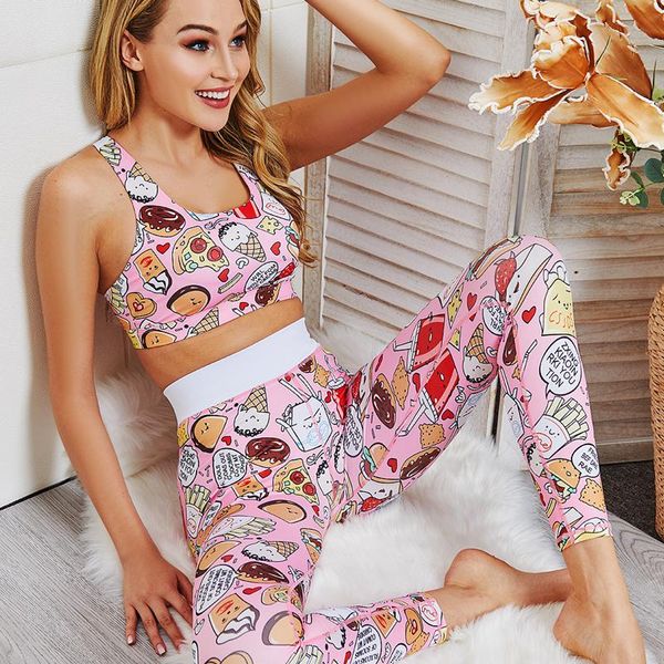 sport suit women 2019 new cartoon print fitness tracksuit for women two piece sets sports bra and yoga leggings gym set clothing, White;red
sport suit women 2019 new cartoon print fitness tracksuit for women two piece sets sports bra and yoga leggings gym set clothing, White;red