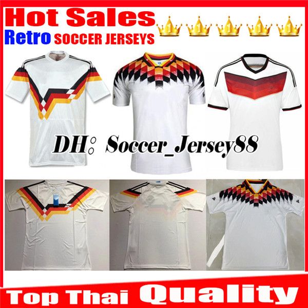 1990 1994 2014 germanyss retro version vintage classic soccer jersey klinsmann matthias home shirts kalkbrenner jerseys football shirt, Black;yellow
1990 1994 2014 germanyss retro version vintage classic soccer jersey klinsmann matthias home shirts kalkbrenner jerseys football shirt, Black;yellow