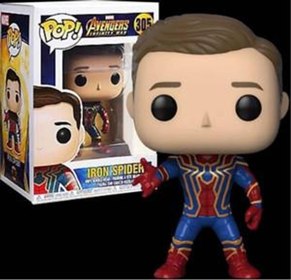xmas gift funko pop avengers 3 limited steel spider man action figure hand office ornaments model toy 305#
xmas gift funko pop avengers 3 limited steel spider man action figure hand office ornaments model toy 305#