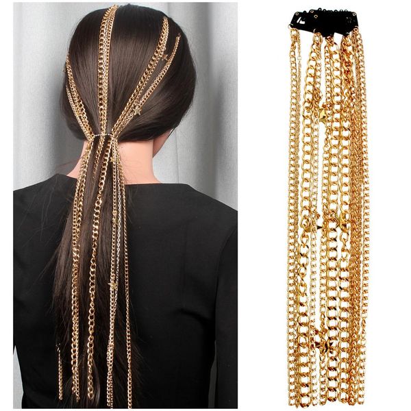 new fashion hair chain long tassel chain bride trendy hair accessories hairpins ladies party accessories jewelry, Golden;white
new fashion hair chain long tassel chain bride trendy hair accessories hairpins ladies party accessories jewelry, Golden;white
