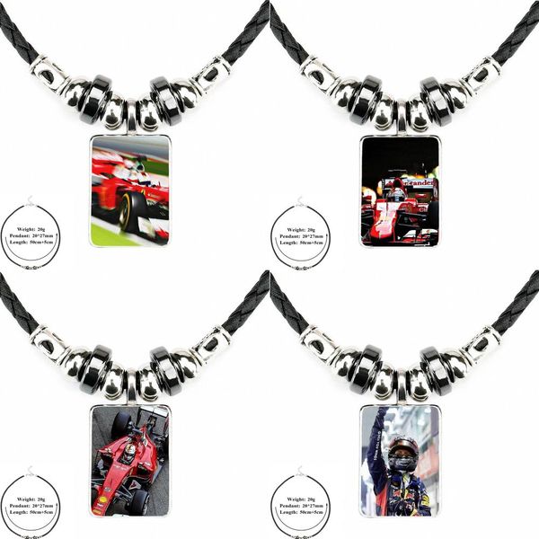 ej glaze for girls gifts sebastian vettel 5 glass necklace statement black leather bead pendant necklace, Silver
ej glaze for girls gifts sebastian vettel 5 glass necklace statement black leather bead pendant necklace, Silver
