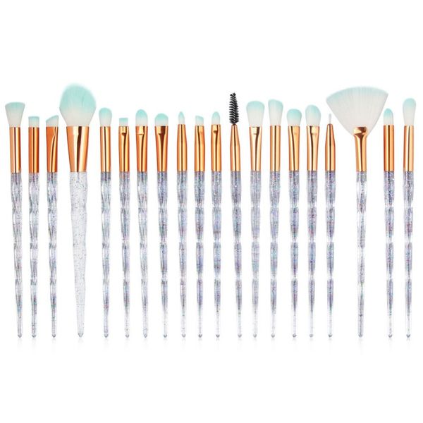 pro 20/21 pcs diamond makeup brushes set fan powder foundation blush eye shadow lip cosmetic make up brush tools #281922
pro 20/21 pcs diamond makeup brushes set fan powder foundation blush eye shadow lip cosmetic make up brush tools #281922
