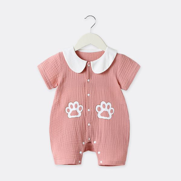 2020 baby muslin romper newborn clothes cotton infant short sleeve gauze romper claw jumpsuits clothing, Blue
2020 baby muslin romper newborn clothes cotton infant short sleeve gauze romper claw jumpsuits clothing, Blue
