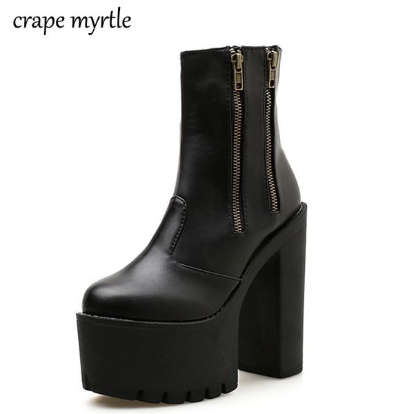 womens platform snow shoes fashion thick heel ankle boots for women high heels boots autumn winter woman shoes punk yma474, Black
womens platform snow shoes fashion thick heel ankle boots for women high heels boots autumn winter woman shoes punk yma474, Black