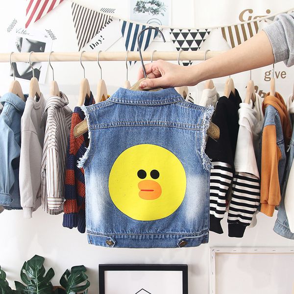 baby boy's jeans waistcoat new korean fashion childen's thin jacket baby girls clothes, Blue
baby boy's jeans waistcoat new korean fashion childen's thin jacket baby girls clothes, Blue