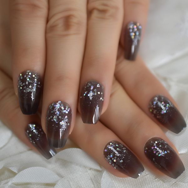 brown glitter fake nail jelly medium sparking nails decoration sticky coffin designed daily artificial nail, Red;gold
brown glitter fake nail jelly medium sparking nails decoration sticky coffin designed daily artificial nail, Red;gold