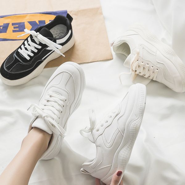 primavera 2019 nuevos zapatos casuales cómodos y casuales de base salvaje harajuku zapatos planos antideslizantes de suela grues, Black
primavera 2019 nuevos zapatos casuales cómodos y casuales de base salvaje harajuku zapatos planos antideslizantes de suela grues, Black