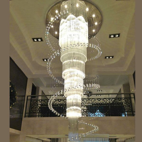 large modern long glass chandelier crystal drop lighting for l lustres de cristal led stair light
large modern long glass chandelier crystal drop lighting for l lustres de cristal led stair light