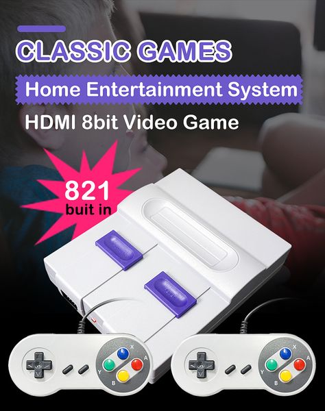 dhl ups hdmi out tv video super mini sn-02 821 game console handheld consoles childhood for hd nes sfc retro game
dhl ups hdmi out tv video super mini sn-02 821 game console handheld consoles childhood for hd nes sfc retro game