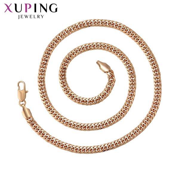 xuping fashion trendy temperament necklace environmental copper for men black friday jewelry gift s215.4-46137, Silver
xuping fashion trendy temperament necklace environmental copper for men black friday jewelry gift s215.4-46137, Silver