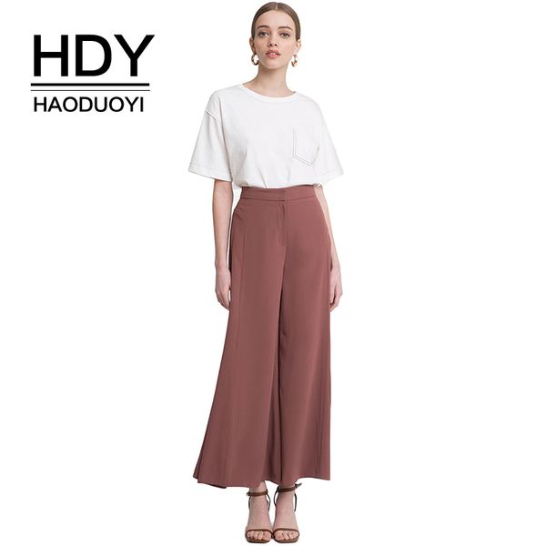 hdy haoduoyi женщина 2019 новый высокой талией широкую ногу свободные брюки сплошной офис леди короткие брюки для женщины, Black;white
hdy haoduoyi женщина 2019 новый высокой талией широкую ногу свободные брюки сплошной офис леди короткие брюки для женщины, Black;white