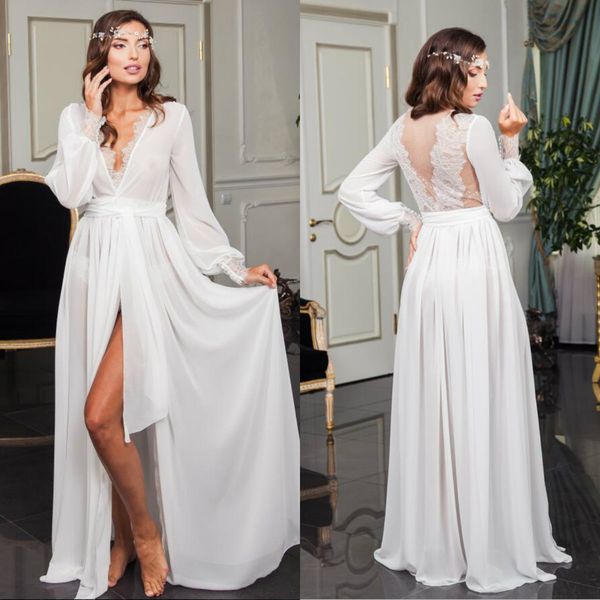 women sleepwear bathrobe boudoir dress chiffon lace long sleeve kimono dressing gown babydoll tulle lingerie bath robes de mariée, White;pink
women sleepwear bathrobe boudoir dress chiffon lace long sleeve kimono dressing gown babydoll tulle lingerie bath robes de mariée, White;pink