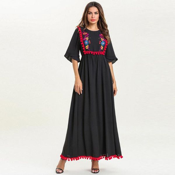 casual muslim dress women 2019 muslim dress abaya islamic spliced loose half sleeve arab islam jilbab women clothing, Red
casual muslim dress women 2019 muslim dress abaya islamic spliced loose half sleeve arab islam jilbab women clothing, Red