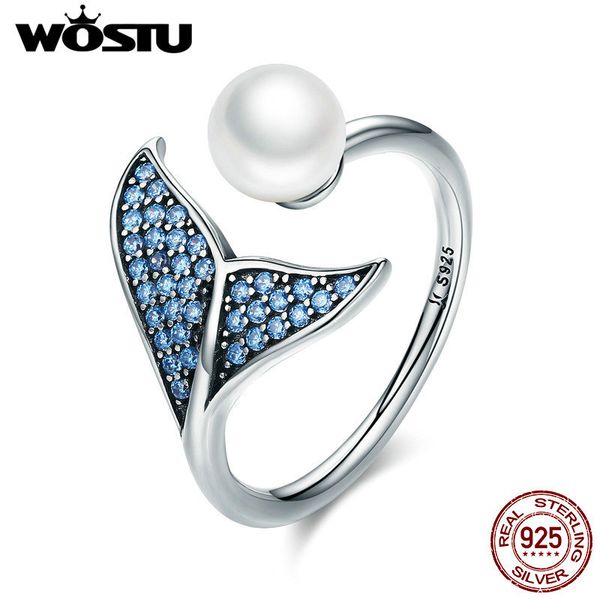 wostu 100% 925 sterling silver pearl хвост русалки регулируемые кольца для женщин роскошные s925 серебряные ювелирные изделия подарка cqr286, Golden;silver
wostu 100% 925 sterling silver pearl хвост русалки регулируемые кольца для женщин роскошные s925 серебряные ювелирные изделия подарка cqr286, Golden;silver