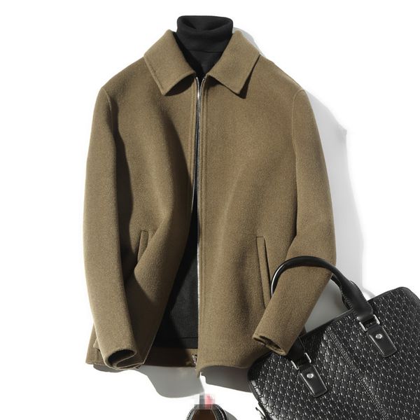 double-side woolen coat autumn winter jacket men 100% wool coat streetwear windbreaker mens jackets and lm18-1025 my1859, Black
double-side woolen coat autumn winter jacket men 100% wool coat streetwear windbreaker mens jackets and lm18-1025 my1859, Black