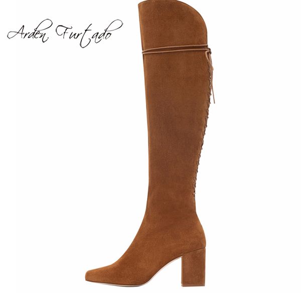 fashion women's shoes in winter 2019 pointed toe chunky heels brown women's boots comfortable sling back over the knee high bo, Black
fashion women's shoes in winter 2019 pointed toe chunky heels brown women's boots comfortable sling back over the knee high bo, Black