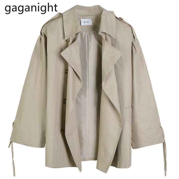 gaganight fashion women trench coat solid casual loose outwear spring autumn new korean short trenches jacket ropa mujer, Tan;black
gaganight fashion women trench coat solid casual loose outwear spring autumn new korean short trenches jacket ropa mujer, Tan;black
