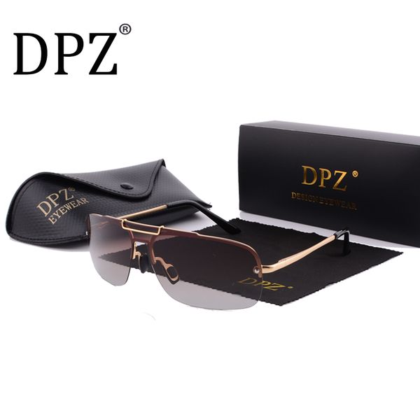 dpz fashion polarized sunglasses men women brand designer rays hd gole men's integrated eyewear sun glasses uv400 with box, White;black
dpz fashion polarized sunglasses men women brand designer rays hd gole men's integrated eyewear sun glasses uv400 with box, White;black