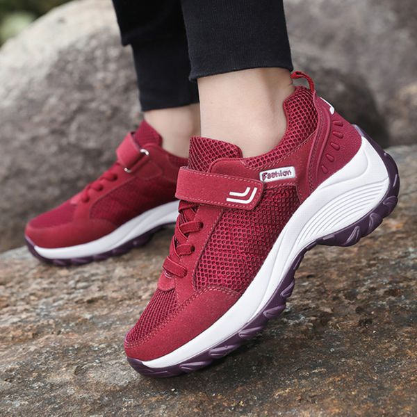 women walking shoes increase height ladies shoes fashion platform wedge sneakers thick sole shoe gym modern dance
women walking shoes increase height ladies shoes fashion platform wedge sneakers thick sole shoe gym modern dance