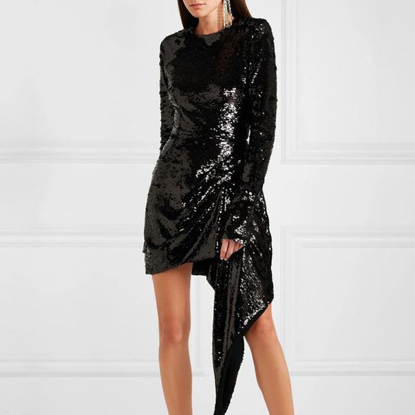 fashion dress women sequin black long sleeve solid pencil bodycon autumn spring o neck slim inregular beach mini dresses, Blue;gray
fashion dress women sequin black long sleeve solid pencil bodycon autumn spring o neck slim inregular beach mini dresses, Blue;gray