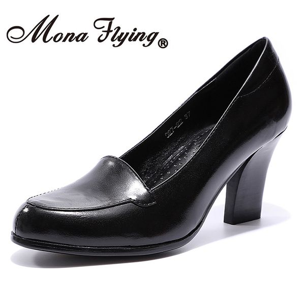 mona flying women leather pumps shoes hand-made vintage slip-on rounded toe high heels shoes for women ladies 027-22, Black
mona flying women leather pumps shoes hand-made vintage slip-on rounded toe high heels shoes for women ladies 027-22, Black