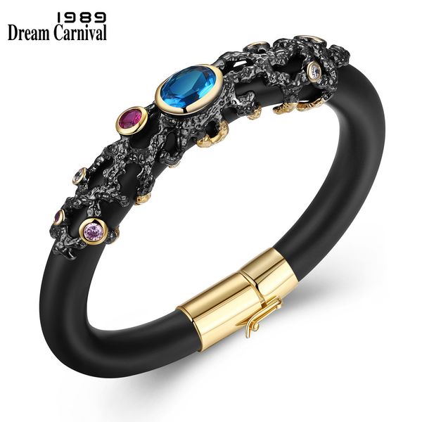 dreamcarnival 1989 neo gothic rubber black gold muti color zircon bangle for women wholesale pulseira feminina armbandjes b02 j190703
dreamcarnival 1989 neo gothic rubber black gold muti color zircon bangle for women wholesale pulseira feminina armbandjes b02 j190703