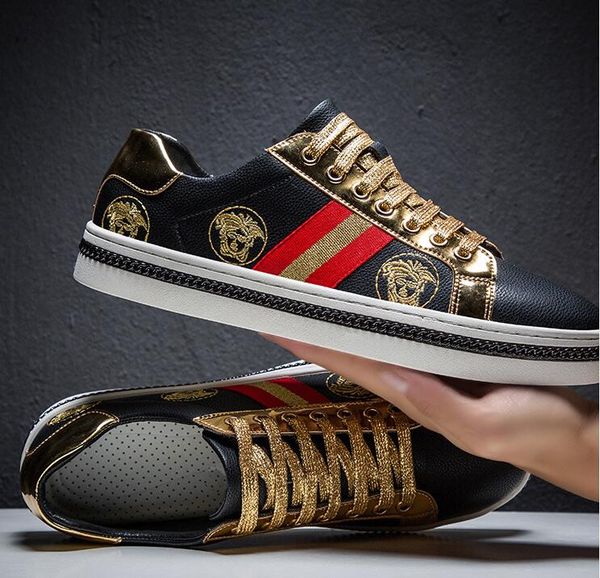 spring white mhbdm versace shoes men casual shoes male sneakers cool street men shoes brand man footwear, Black
spring white mhbdm versace shoes men casual shoes male sneakers cool street men shoes brand man footwear, Black