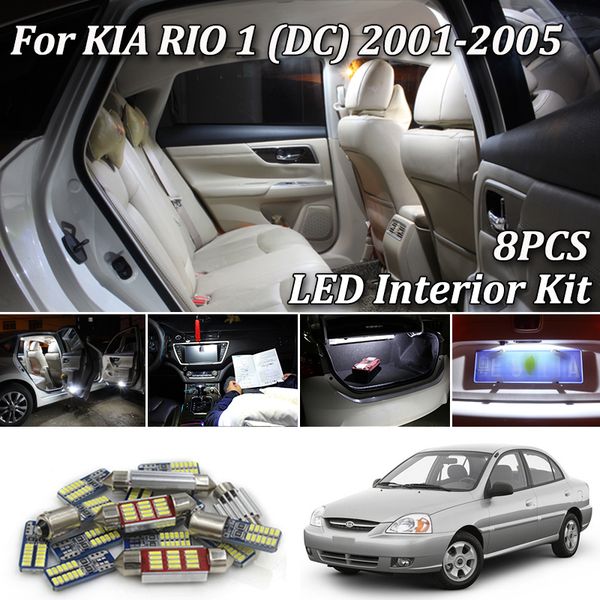 8шт белый canbus водить автомобиль интерьер фары обновления комплект для 2001-2005 kia rio 1 dc led map room магистральные тщеславия лицензи
8шт белый canbus водить автомобиль интерьер фары обновления комплект для 2001-2005 kia rio 1 dc led map room магистральные тщеславия лицензи
