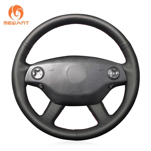 mewant black genuine leather car steering wheel covers for s-class 2006 2007 2008
mewant black genuine leather car steering wheel covers for s-class 2006 2007 2008