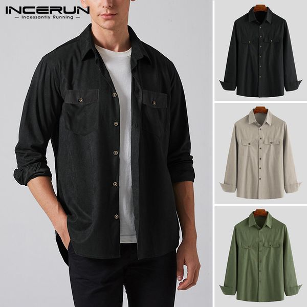 men's casual shirts 2021 summer men solid color chic shirt mens long sleeve fashion brand cotton baggy streetwear camisa plus siz, White;black
men's casual shirts 2021 summer men solid color chic shirt mens long sleeve fashion brand cotton baggy streetwear camisa plus siz, White;black