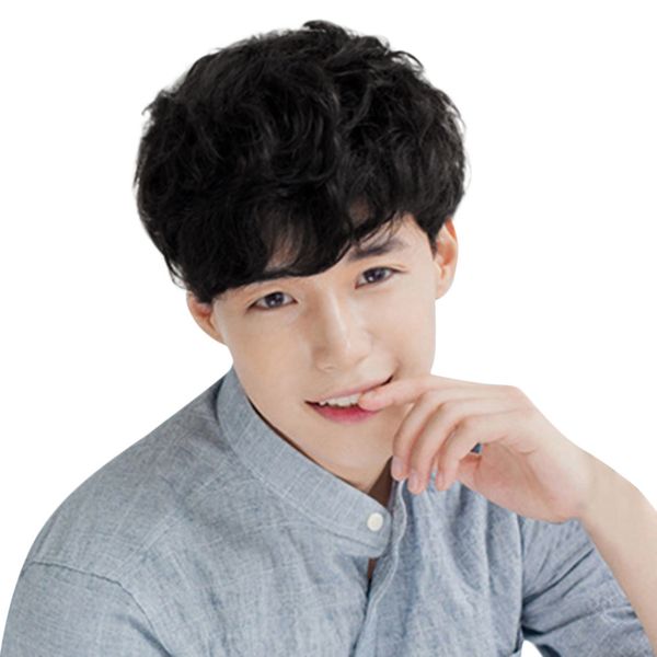 2019 fashion handsome boy synthetic short wigs for men man male brown black wig realistic curls heat resistant synthetic makeup
2019 fashion handsome boy synthetic short wigs for men man male brown black wig realistic curls heat resistant synthetic makeup