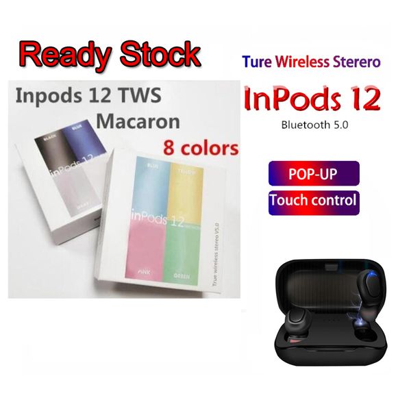 i12 i9s i11 i7s inpods 12 tws bluetooth v5.0 wireless headphones pop up window earphones stereo touch control headset earbud with mic
i12 i9s i11 i7s inpods 12 tws bluetooth v5.0 wireless headphones pop up window earphones stereo touch control headset earbud with mic