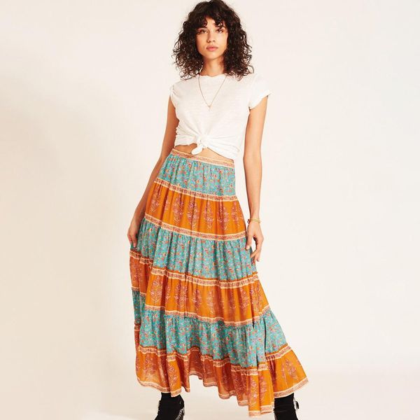 wisteria maxi skirt women bohemia vintage inspired pleated long skirt 2018 autumn plus size ladies floral print hippie, Black
wisteria maxi skirt women bohemia vintage inspired pleated long skirt 2018 autumn plus size ladies floral print hippie, Black