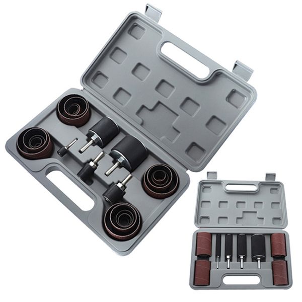 20pcs/set rubber sanding drum set with case spindle sanding drum sander tool kit set for drill press household diy tools new
20pcs/set rubber sanding drum set with case spindle sanding drum sander tool kit set for drill press household diy tools new