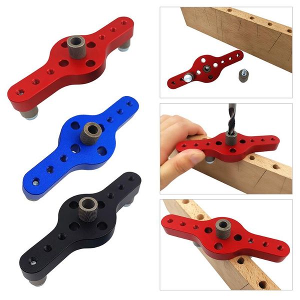 aluminum alloy woodworking straight hole self centering drill guide for carpenter with 6/8/10mm bushings
aluminum alloy woodworking straight hole self centering drill guide for carpenter with 6/8/10mm bushings