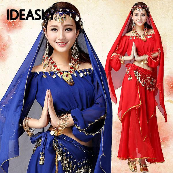 professional oriental dance costumes women costume for oriental bellydance traje dresses 2016 gold belly dance skirt long, Black;red
professional oriental dance costumes women costume for oriental bellydance traje dresses 2016 gold belly dance skirt long, Black;red