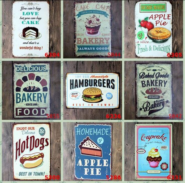 eco-friendly cake snacks hamburger retro poster metal painting tin sign ktv bar house decor vintage signs 20*30cm
eco-friendly cake snacks hamburger retro poster metal painting tin sign ktv bar house decor vintage signs 20*30cm